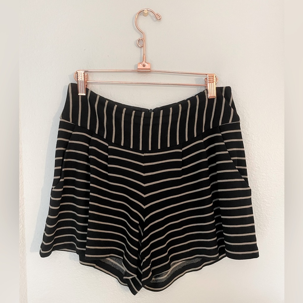 Nanette Lepore Striped Shorts